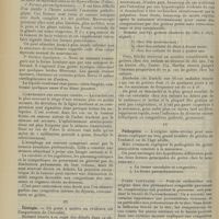 0646 - Page 640 - Revue générale. Le goître chez le nouveau-né ; par M. Plauchu... et M. Richard... II. Anatomie pathologique / III. Étiologie / IV. Pathogénie