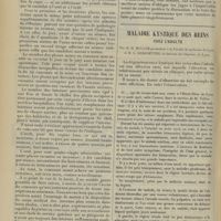 0670 - Page 664 - Un projet de réforme du concours de l'internat / Maladie kystique des reins chez l'adulte ; par M. H. Muller... et M. L. Desgouttes...