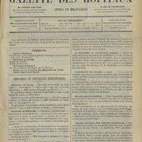 0679 - Page 673 - Sommaire / Chronique et nouvelles scientifiques. Hôpitaux de Paris / Facultés de médecine / Guerre / Distinctions honorifiques / Le testament du professeur poirier / L'université de Londres à Paris / Les amis de l'université / L'oeuvre nouvelle des crèches parisiennes