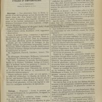 0681 - Page 675 - Revue générale. Les pleurésies dans la fièvre typhoïde, étiologie et symptomatologie ; par C. Nordmann... I. Historique / II. Étiologie