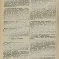 0686 - Page 680 - Sociétés savantes. Société de chirurgie. (Séance du 15 mai 1907). Tétanos. M. Rieffel / Tuberculose des ganglions iléo-caecaux. M. Demoulin, sur un travail de M. Massoulard... / Perforation intestinale. M. Rochard, sur une observation de M. Guyon... / Blessures viscérale multiples par balle de revolver. M. Rochard, sur une observation de M. Malartic... / Société de biologie. (Séance du 11 mai 1907). Influence des variations des oedèmes sur la masse du sang. MM. Achard et Damanche / Action du liquide céphalo-rachidien des paralytiques généraux sur le treponema pallidum. Wassermann, Neisser et Bruck / Abcès provoqués et oedèmes expérimentaux. M. Feuillié / Encéphalite aiguë expérimentale. MM. Dopter et Oberthür / Des lésions rénales provoquées par l'injection de doses massives de phlorhizine. MM. Policard et M. Garnier...