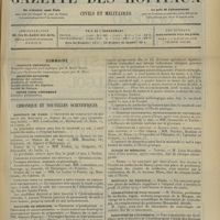 0691 - Page 685 - Sommaire / Chronique et nouvelles scientifiques. Hôpitaux de Paris / Facultés de médecine / Écoles de médecine / Hôpitaux de Province / Laboratoire de toxicologie / Ministère de l'intérieur. (Voir la suite des Nouvelles, p. 693)
