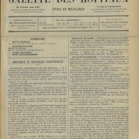 0703 - Page 697 - Sommaire / Chronique et nouvelles scientifiques. Le rouleau compresseur et les médecins / Hôpitaux de Paris / Facultés de médecine. (Voir la suite des Nouvelles, p. 705)