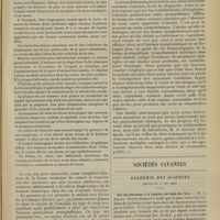 0721 - Page 715 - Sur un cas d'anémie symptomatique extrême ; par le Professeur Georges Hayem / Sociétés savantes. Académie des sciences. (Séance du 21 mai 1907). Sur les réactions à la lumière du tissu de l'iris. M. A. Nepveu. Brown-Séquard