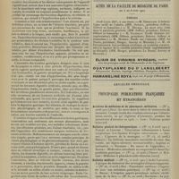 0724 - Page 718 - Pratique médicale. La tridigestine / Actes de la Faculté de médecine de Paris. Du 3 au 8 juin 1907. Thèses / Articles originaux des principales publications françaises et étrangères. Archives de médecine et de pharmacie militaires / Bulletin général de thérapeutique / Bulletin médical