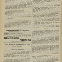0748 - Page 742 - Intérêts professionnels. Les médecins contre l'impôt sur le revenu / Actes de la Faculté de médecine de Paris. Du 10 au 13 juin 1907. Examens de doctorat / Thèses