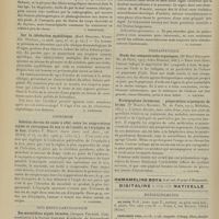 0760 - Page 754 - Analyses. Médecine. Nouveaux cas de mongolisme infantile. (J. Comby. Arch. de méd. des enf...). [L. Babonneix] / Sur la réinfection syphilitique. (Karl Oplatek. Wiener. klin. Wochens...). [A. Lemierre] / Chirurgie. Relation directe de cause à effet entre les suppurations aiguës et chroniques du nez et de l'oreille et l'érysipèle de la face. (Cullen F. Welty. Journ. Amer. med. Assoc...). [F. Gardner] / Oto rhino-laryngologie. Des mastoïdites aiguës latentes. (Jacques Fournié. Communication à la société française d'otologie, de laryngologie et de rhinologie...). [L. Gayard] / Thérapeutique. Etude des composés iodés organiques. (Dr René Boulaire. Th. de Paris...). [L. Gayard] / Bromopeptone (bromones) : préparations organiques de brome (Dr Maurice Mathieu. Th. de Paris...). [L. Gayard] / Renseignements