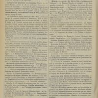 0764 - Page 758 - Chronique et nouvelles scientifiques. Ministère de l'intérieur / Nécrologie / Clinique des maladies des enfants / Assistance aux veuves et filles de médecins