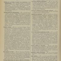 0772 - Page 766 - Articles originaux des principales publications françaises et étrangères. Bulletin de la société française de la dermatologie et de syphiligraphie / Bulletin général de thérapeutique / Bulletin médical / Écho médical du Nord / Gazette hebdomadaire des sciences médicales de Bordeaux / Journal de médecine de Bordeaux / Journal de médecine et de chirurgie pratiques / Journal des praticiens / Journal des sciences médicales de Lille / Journal médical de Bruxelles / Languedoc médico-chirurgical / Lyon médical