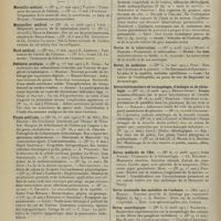 0776 - Page 770 - Articles originaux des principales publications françaises et étrangères. Marseille médical / Montpellier médical / Nord médical / Pédiatrie pratique / Presse médicale / Province médicale / Revue de chirurgie / Revue de la tuberculose / Revue de médecine / Revue hebdomadaire de laryngologie, d'otologie et de rhinologie / Revue médicale de l'Est / Revue mensuelle des maladies de l'enfance / Revue neurologique / Semaine gynécologique