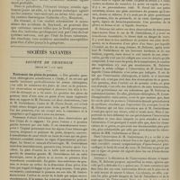 0782 - Page 776 - Revue générale. Étiologie et pathogénie de la maladie de Raynaud ou gangrène symétrique des extrémités ; par F. Sarvonat... IV / Sociétés savantes. Société de chirurgie. (Séance du 5 juin 1907). Traitement des plaies du poumon