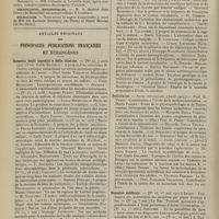 0788 - Page 782 - Chronique et nouvelles scientifiques. Facultés de médecine / Écoles de médecine / Asiles daliénés / Distinctions honorifiques / Nécrologie / Articles originaux des principales publications françaises et étrangères. Gazetta degli ospedali e delle clinische / Policlinico / Semaine médicale / Union médicale et scientifique du Nord-Est