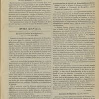 0831 - Page 825 - Analyses. Chirurgie. La stérilité chez le mâle ; son traitement quand elle est due à une double épididymite. (William et C. Quinby. Boston med. and surg. Journ...). [M. Lance] / Notes thérapeutique. Les états dépressifs de l'ibogaïne / Livres nouveaux. Le micro-organisme de la syphilis, par le Docteur Lévy-Bing. [P. Bavaut] / L'occultisme hier et aujourd'hui. Le merveilleux préscientifique, par le Docteur J. Grasset... [L. Gayard] / Conception de l'hystérie, par Amselle. [Alquier]