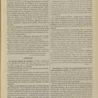 0841 - Page 835 - Analyses. Médecine. Le sens stéréognostique chez les aliénés dans ses rapports avec les troubles de la sensibilité générale. (Gazzetta degli ospedali e delle cliniche...). [A. Gaulleur L'Hardy] / Chirurgie. Le sarcome primitif de l'estomac. (A. Mac Cormick et D. A. Welsh. The scottish med. and surg. Journ...). [Lance] / Contribution à l'étude de la pylorectomie dans les sténoses bénignes du pylore. (A. Bréchot. Revue de chir...). [Étienne Le Sourd]