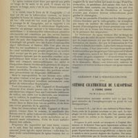 0874 - Page 868 - Ostéite tuberculeuse de la diaphyse radiale affectant la forme anatomique du Spina Ventosa ; par le Docteur Georges Leclerc... / Guérison par l'oesophagoscopie d'une sténose cicatricielle de l'oesophage à forme grave ; par M. le Docteur Guisez...