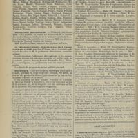 0884 - Page 878 - Chronique et nouvelles scientifiques. Guerre / Distinctions honorifiques / Le troisième Congrès international pour l'assistance des aliénés / Statistique / Clinique médicale de l'Hôtel-Dieu / Remplacements. L'association corporative des étudiants en médecine