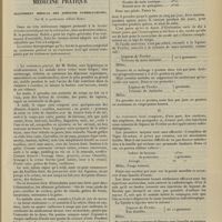 0913 - Page 907 - Clinique médicale. Les réactions de défense de l'organisme contre la tuberculose pulmonaire chronique ; par M. Hirtz... / Médecine pratique. Traitement médical des adénites tuberculeuses, par M. le Professeur Albert Robin