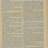 0971 - Page 965 - L'exsudat séro-albumineux. Le mucus et les aspects réticulés muqueux des crachats ; par MM. Fernand Bezançon et S.-I. De Jong / Avis / Sociétés savantes. Académie des sciences. (Séance du 8 juillet 1907). Sur le traitement de la pellagre par l'atoxyl. M. V. Babès