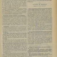 0987 - Page 981 - Sociétés savantes. Société de chirurgie. (Séance du 17 juillet 1907). Abouchement des uretères dans l'intestin. M. Schwartz / Estomac biloculaire. M. Tuffier, sur deux observations adressées de M. Jeanne... / Hématémèse mortelle consécutive à une appendice. M. Rochard, sur une observation de M. Mille... / Ostéomyélites. M. Delbet / Société de biologie. (Séance du 13 juillet 1907 [fin]). Action des extraits de prostate sur la pression artérielle et sur le rythme cardiaque ; leur toxicité. M. Thaon / Les granulations graisseuses des leucocytes du sang normal. MM. André Jousset et Jean Troisier