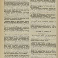 1032 - Page 1026 - Sociétés savantes. Société médicale des hôpitaux. (Séance de 26 juillet 1907). Chorée de Huntington, sans hérédité similaire, chez une ancienne choréique de Sydenham. M. Ribierre / Constatation directe par simple coloration du bacille d'Achalme dans le sang d'une rhumatisante. MM. J. Thiroloix et Georges Rosenthal / Malformations congénitales et acquises. Lésions nerveuses multiples (syringomyélie congénitale et hémiplégie cérébrale infantile). M. Henri Dufour / Spirilles pathogènes et saprophytes. MM. De Beurmann et Gougerot / Sporotrichose due au sporotrichum Beurmanni. MM. De Beurmann et Gougerot / Société de chirurgie. (Séance du 24 juillet 1907). Affections des voies biliaires. M. Picqué / Résection du pneumogastrique. M. Faure, M. Tuffier / Mort subite après une appendicectomie. M. Bazy