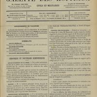 1051 - Page 1045 - Sommaire / Chronique et Nouvelles scientifiques. Asiles d'aliénés de la Seine / Marine / Distinctions honorifiques / Congrès des praticiens