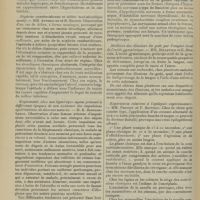 1126 - Page 1120 - Congrès français des médecins aliénistes & neurologistes de langue française XVIIe session [Genève-Lausanne, 1er-7 Août 1907]. Communications diverses. L'hyperhidrose dans la démence précoce. MM. A. Antheaume et Roger Mignot / Néphrite cantharidienne et délire toxi-alcoolique tardif. MM. Antheaume et R. Mignot / Kleptomanie chez une hystérique ayant présenté à différentes époques de son existence des impulsions systématisées de diverses natures. M. E. Bernard-Leroy / Escroqueries prolongées pendant plusieurs mois à la faveur de manoeuvres hypnotiques pratiquées sur une des victimes. M. E. Bernard-Leroy / Nervosisme thyroïdien. Formes cliniques. MM. Léopold-Lévi et H. De Rothschild / Abolition des illusions du goût par l'emploi local de l'acide gymnémique. MM. Belletrud et E. Mercier / Expériences relatives à l'épilepsie expérimentale. MM. Prevost et F. Battelli