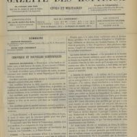 1135 - Page 1129 - Sommaire / Chronique et nouvelles scientifiques. Hôpitaux de Province / Guerre / La croix-rouge au Maroc / A propos du radium