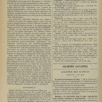 1156 - Page 1150 - Revue générale. Symptômes et diagnostic de l'adénopathie trachéo-bronchique. Chez l'enfant ; par MM. L. Babonneix et M. Brelet. VI. Diagnostic / Sociétés savantes. Académie des sciences. (Séance du 12 Août 1907). La cause des battements du coeur. M. H. Kronecker / Réaction à la tuberculine dans la lèpre (inoculations sous-cutanée, dermique et conjonctivale). M. Ch. Nicolle