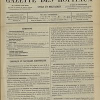 1171 - Page 1165 - Sommaire / Chronique et nouvelles scientifiques. Hôpitaux de Province / Le Libre choix du médecin au conseil d'arrondissement de Lille / Les médecins de frontières / L'ambulance H. de Rothschild à Tanger / Nécrologie / Clinique médicale de l'Hôtel-Dieu