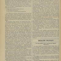 1234 - Page 1228 - Tuberculose inflammatoire du col de l'utérus ; par M. Gaston Cotte... / Médecine pratique. Le traitement de la maladie de Bright chronique