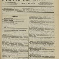 1243 - Page 1237 - Sommaire / Chronique et nouvelles scientifiques. Hôpitaux de Paris / Marine / IIe Congrès international de physiothérapie