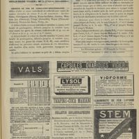 1265 - Page 1259 - Livres nouveaux. Précis d'opérations obstétricales, par le Docteur Albert Döderlein... - Traduit d'après la sixième édition allemande par le Docteur Louis Aubert. [Delestre] / Chemin de fer de Paris-Lyon-méditerranée