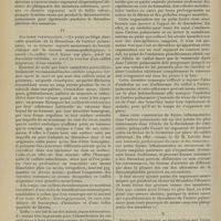 1296 - Page 1290 - Revue générale. De la thrombose de l'artère pulmonaire ; par le Docteur René Gaultier... III. Symptomatologie et diagnostic / IV. Anatomie pathologique / V. Etiologie. Pathogénie