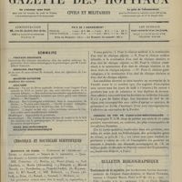 1303 - Page 1297 - Sommaire / Chronique et nouvelles scientifiques. Hôpitaux de Paris / Faculté de médecine de Paris / Chemins de fer de Paris-Lyon-Méditerranée / Bulletin Bibliographique
