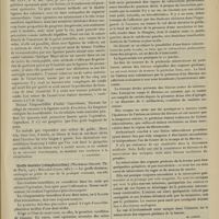 1311 - Page 1305 - Analyses. Chirurgie. Des hémorragie rétiniennes dans la compression du thorax. (Béal. Th. de Paris...). [L. Gayard] / Varices anévrismales. (J. Clark-Stewart. Ann. of Surg...). [F. Gardner] / Greffe dentaire [réimplantation]. (Nachmias-Gerson. Th. de Paris...). [L. Gayard] / Greffe dentaire [réimplantation]. (Nachmias-Gerson. Th. de Paris...). [L. Gayard] / Tuberculose d'un fibromyome de l'utérus. (J.-L. Archambault. Albany medical Annals...). [M. Lance] / Pédiatrie. L'emploi du lait cru. (H. Triboulet. Congrès internat. des gouttes de lait...). [L. Gayard]