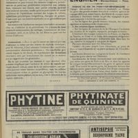 1325 - Page 1319 - Notes pour l'internat. Cancer du rein. (A suivre) / Chemins de fer de Paris-Lyon-Méditerranée