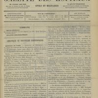 1327 - Page 1321 - Sommaire / Chronique et nouvelles scientifiques. Hôpitaux de Paris / Guerre