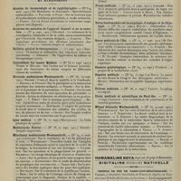 1348 - Page 1342 - Articles originaux des principales publications françaises et étrangères. Annales de dermatologie et de syphiligraphie / Archives des maladies de l'appareil digestif et de la nutrition / Bulletin général de thérapeutique / Centralblatt fur innere Medizin / Deutsche medizinische Wochenschrift / Lyon médical / Medizinische Blaetter / Münchener medizinische Wochenschrift / Pester Medizinisch-chirurgische Presse / Presse médicale / Revue hebdomadaire de laryngologie, d'otologie et de rhinologie / Revue médicale de l'Est / Semaine gynécologique / Semaine médicale / Tribune médicale / Union médicale et scientifique du Nord-Est / Wiener klinische Wochenschrift / Chemins de fer de Paris-Lyon-Méditerranée