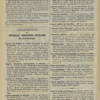 1352 - Page 1346 - Chronique et nouvelles scientifiques. Clinique ophtalmologique de l'Hôtel-Dieu / Cours pratique sur les affections chirurgicales du nez, oreilles, larynx et broncho-oesophagoscopie / Conférences d'internat / Articles originaux des principales publications françaises et étrangères. Annales des maladies de l'oreille du larynx, du nez et du pharynx / Archives d'électricité expérimentales et cliniques / Archives de médecine navale / Archives générales de médecine / Écho médical du Nord / Gazette hebdomadaire des sciences médicales de Bordeaux / Presse médicale / Province médicale / Journal des praticiens / Journal médical de Bruxelles / Languedoc médico-chirurgical / Normandie médicale / Pédiatrie pratique / Revue hebdomadaire de laryngologie, d'otologie et de rhinologie / Revue neurologique / Revue scientifique / Semaine médicale / Tribune médicale