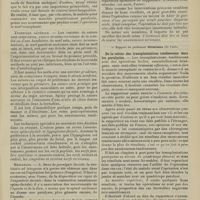 1391 - Page 1385 - XXe Congrès de l'association française de chirurgie. (Paris, 7-12 octobre 1907). Résumé et analyse des rapports. Deuxième question. Des transplantations nerveuses, musculaires et tendineuses dans le traitement des paralysies ; 1° Rapport de M. H. Gaudier... II. Des transplantations nerveuses / 2° Rapport du Professeur Kirmisson... De la valeur des transplantations tendineuses dans les paralysies