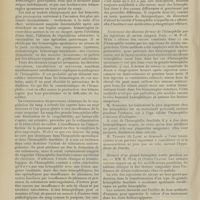 1438 - Page 1432 - Congrès français de médecine. (IXe session). (Paris, 14, 15, 16 octobre 1907). Lundi 14 octobre. Première question. Pathogénie et traitement de l'hémophilie / Traitement des diverses formes de l'hémophilie par les injections de sérum sanguin frais. M. P.-E. Weil / Histoire d'un grand hémophile traité pendant un an. MM. E. Weil et Octave Claude / Leucémie aiguë hémorragique. MM. Achard et Feuillié