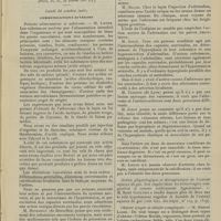 1449 - Page 1443 - Congrès français de médecine. (IXe session). [Paris, 14, 15, 16 octobre 1907]. Lundi 14 octobre (soir). Communications diverses. Poisons alimentaires et athérome. M. Loeper / Action physiologique et thérapeutique de l'extrait aqueux de gui. Son emploi dans les hémorragies congestives et comme médicament hypotenseur. M. René Gaultier / Obésité simple et obésité compliquée. M. Marcel Labbé