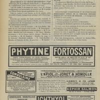 1460 - Page 1454 - Chronique et nouvelles scientifiques. Bureaux municipaux d'hygiène / Nécrologie / Enseignement de la clinique thérapeutique / Ecole pratique d'odontologie et de stomatologie enseignement spécial de la chirurgie dentaire réservé aux Docteurs en médecine