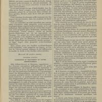 1465 - Page 1459 - Congrès français de médecine. (IXe session). [Paris, 14, 15, 16 octobre 1907]. Mardi 15 octobre (après-midi). Revision du groupe des bacilles acido-résistants. MM. Fernand Bezançon et André Philibert / Mercredi 16 octobre (matin). Troisième question. Pathogénie et traitement du goitre exophtalmique
