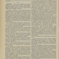 1536 - Page 1530 - Revue générale. Syphilis de l'estomac ; par M. H. Pater.... III. Gastrite diffuse syphilitique / IV. Symptômes. (A suivre)