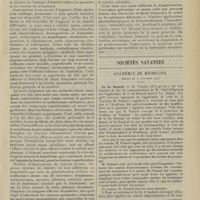 1561 - Page 1555 - Effluves et étincelles de haute fréquence pour la cure rationnelle des tumeurs malignes ; par le Docteur J.-A. Rivière / Sociétés savantes. Académie de médecine. (Séance du 12 novembre 1907). La loi Roussel. M. Pamard