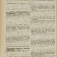 1586 - Page 1580 - Sociétés savantes. Société de biologie. (Séance du 16 novembre 1907). Sérum des cirrhotiques. MM. A. Gilbert et M. Chiray / Eosinophilie hydatique. M. Rossello / Sur la formation de substances précipitantes pour les sérums chez des lapins qui ont reçu une injection d'aleurone dans le péritoine. M. Cantacuzène / De l'appendicite au cours de la syphilis secondaire. M. B. Bord / Pratique médicale. Les injections intra-utérines en obstétrique. [Dr Em. Dermoz]