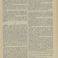 1609 - Page 1603 - Revue générale. Complications des méningites cérébro-spinales aiguës ; par MM. Paul Sainton et Roger voisin. I. Complications immédiates. - Complications nerveuses / II. Séquelles