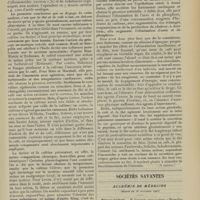 1631 - Page 1625 - Le caféisme et le théisme ; par A. Gouget... (A suivre) / Sociétés savantes. Académie de médecine. (Séance du 26 novembre 1907). Tétanos médical. M. Vincent