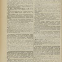 1658 - Page 1652 - Sociétés savantes. Société médicale des hôpitaux. (Séance du 29 Novembre 1907). Oculo-réaction. M. Morax / Zona consécutif à la ponction lombaire. M. Achard / Les rapports du rhumatisme articulaire aigu avec la maladie de Basedow. M. Guinon / Un cas de paludisme autochtone demeuré latent pendant soixante ans. MM. Rist et Boudet / Méningo-encéphalite aiguë saturnine suivie d'amaurose hystérique. MM. E. Mosny et Harvier / Maladie d'Addison. M. Sergent / Traitement de la tuberculose basé sur l'action antitoxique du foie. M. G. Lemoine / Les ictères hémolytiques. MM. Widal, Abrami et Brulé